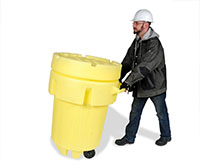 95 Gallon (gal) Spill Capacity Wheeled Overpack Plus Drum