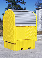 Intermediate Bulk Container (IBC) Hard Top with No Drain
