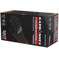 SW® KarbonHex® KX10 Purpose Built A3 Cut-Resistant Fusion Palm Coating Small (S) Size Mechanical GloveKX-C36590-inner-box