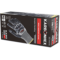 SW® KarbonHex® KX90 Purpose Built Impact-Resistant Nitrile Coating Small (S) Size Mechanical Glove