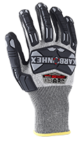 SW® KarbonHex® KX90 Purpose Built Impact-Resistant Nitrile Coating Small (S) Size Mechanical Glove