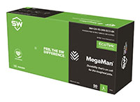 MegaMan® Series 5903-8 EcoTek® Powder-Free Biodegradable Single-Use Gloves with DriTek® Inner Surface - 2