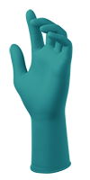 SW® PowerForm® Extended-Cuff Teal 6.2 mil Palm Thickness Extra Small (XS) Size Heavy-Duty Nitrile Exam Single-Use Glove